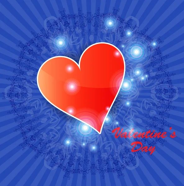Happy Valentines Day Konzept — Stockvektor