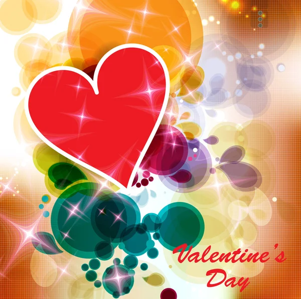 St. Valentine's Day Wallpaper — Stock Vector