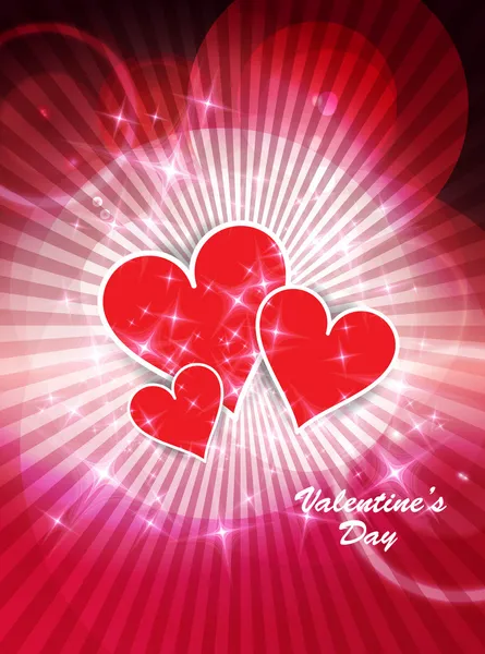Happy Valentines Day concept — Stock Vector