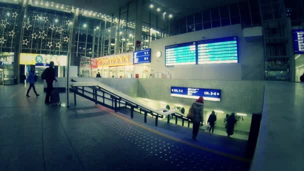 Personnes à l'aéroport — Video