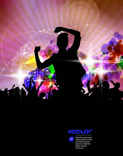 Night club — Stock Vector