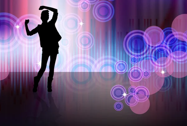 Girl dancing — Stock Photo, Image