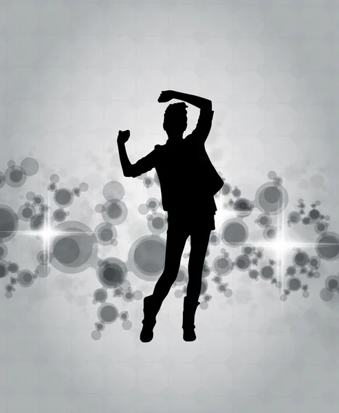 Girl dancing — Stock Photo, Image