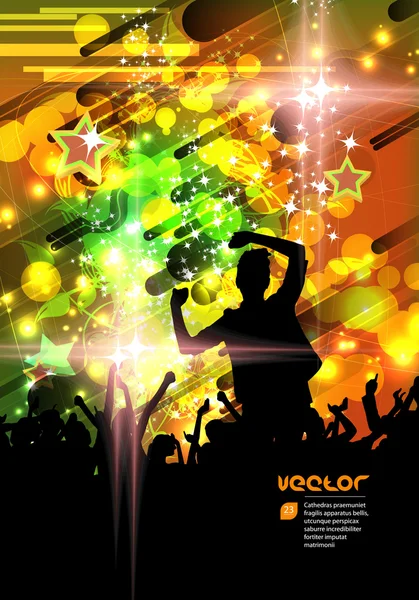 Night club — Stock Vector