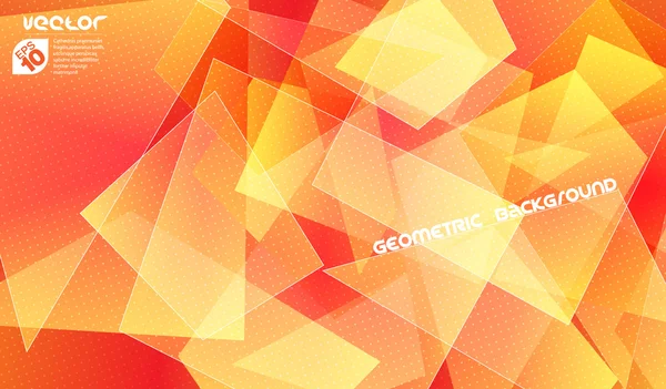 Fondo geométrico — Vector de stock