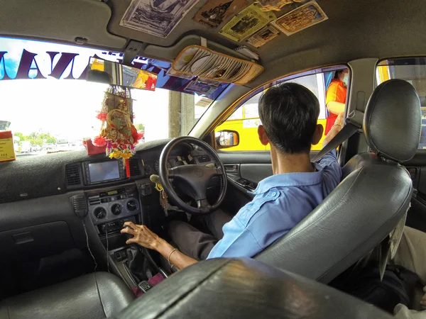 Taxichaufför — Stockfoto