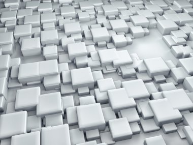 3D blokları arka plan