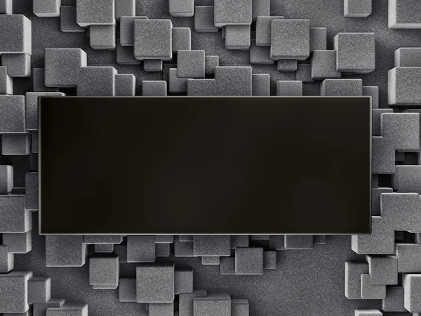 Astratto cubi di sfondo 3d — Foto Stock