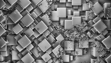 soyut küpleri arka plan