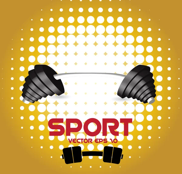 Ilustración deportiva — Vector de stock