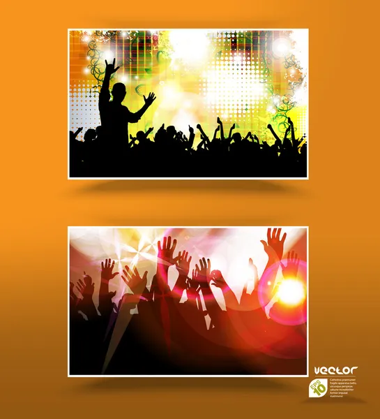 Music party — Stock Vector