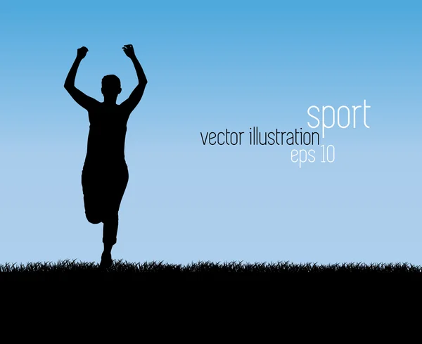 Sportovní pozadí — Stockový vektor