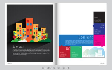 Şehir tasarımı ile dergi düzeni