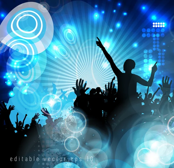 Music party — Stock Vector