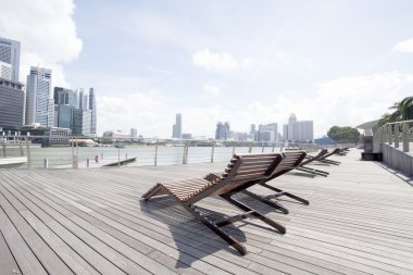 şezlong marina Bay sun
