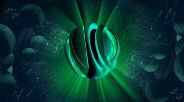 soyut teknoloji kavramı arka plan 3D render