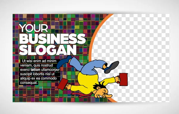 Creative Modern Colorful Banner Template Creative Social Media Layout Business — Stock vektor