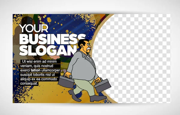 Creative Modern Colorful Banner Template Creative Social Media Layout Business — Stock vektor