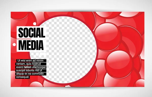 Moderner Unternehmensrahmen Kreatives Social Media Layout Bereit Für Den Einsatz — Stockvektor