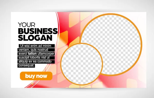 Modern Corporate Frame Creative Social Media Layout Ready Use Vector — Archivo Imágenes Vectoriales