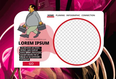 Sosyal medya için düzenlenebilir modern şablon. Promosyon şablonu. Sosyal medya afişi, vektör.