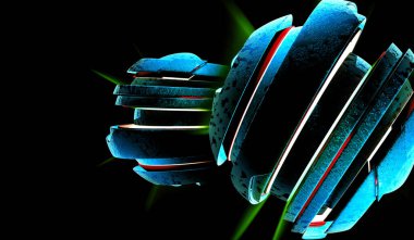 Futuristic technology style. Elegant background for business tech presentations. 3d illustartion