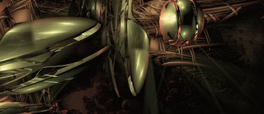 Gelecekçi teknoloji tarzı. Teknoloji sunumları için mükemmel bir geçmiş. 3d illüstrasyon