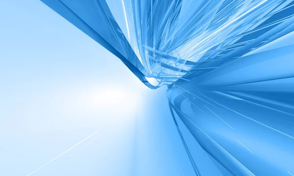 Futuristischer Technologiestil Eleganter Blauer Hintergrund Für Business Tech Präsentationen Illusion — Stockfoto