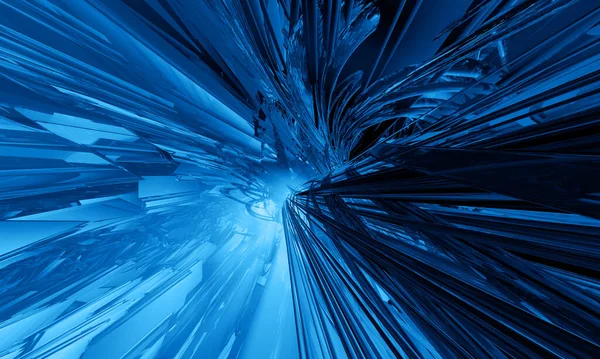 Futuristic Technology Style Elegant Blue Background Business Tech Presentations Illustartion —  Fotos de Stock