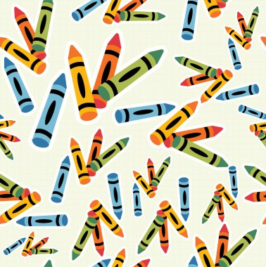 çok renkli boya kalemi desen arka plan