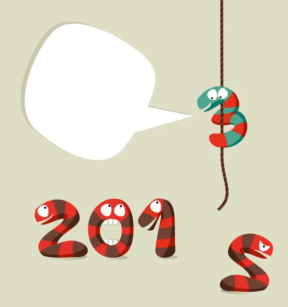 행복 한 새 해 2013 서식 파일 — 스톡 벡터