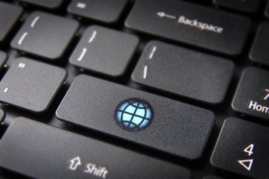 Internet küresel iş kavramı arka plan