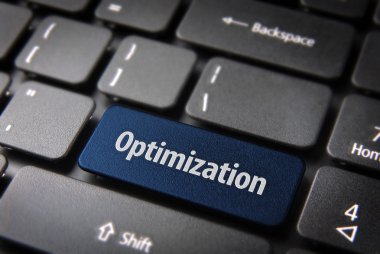 Mavi optimizasyonu klavye tuşu, iş geçmişi