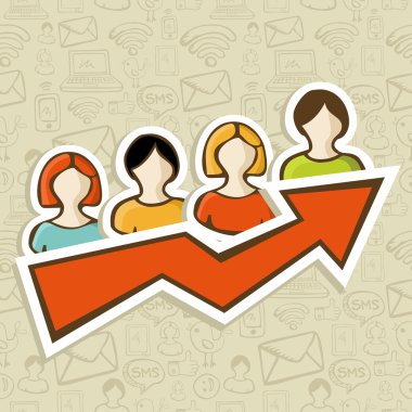 Web pazarlama kampanyası başarı kavramı
