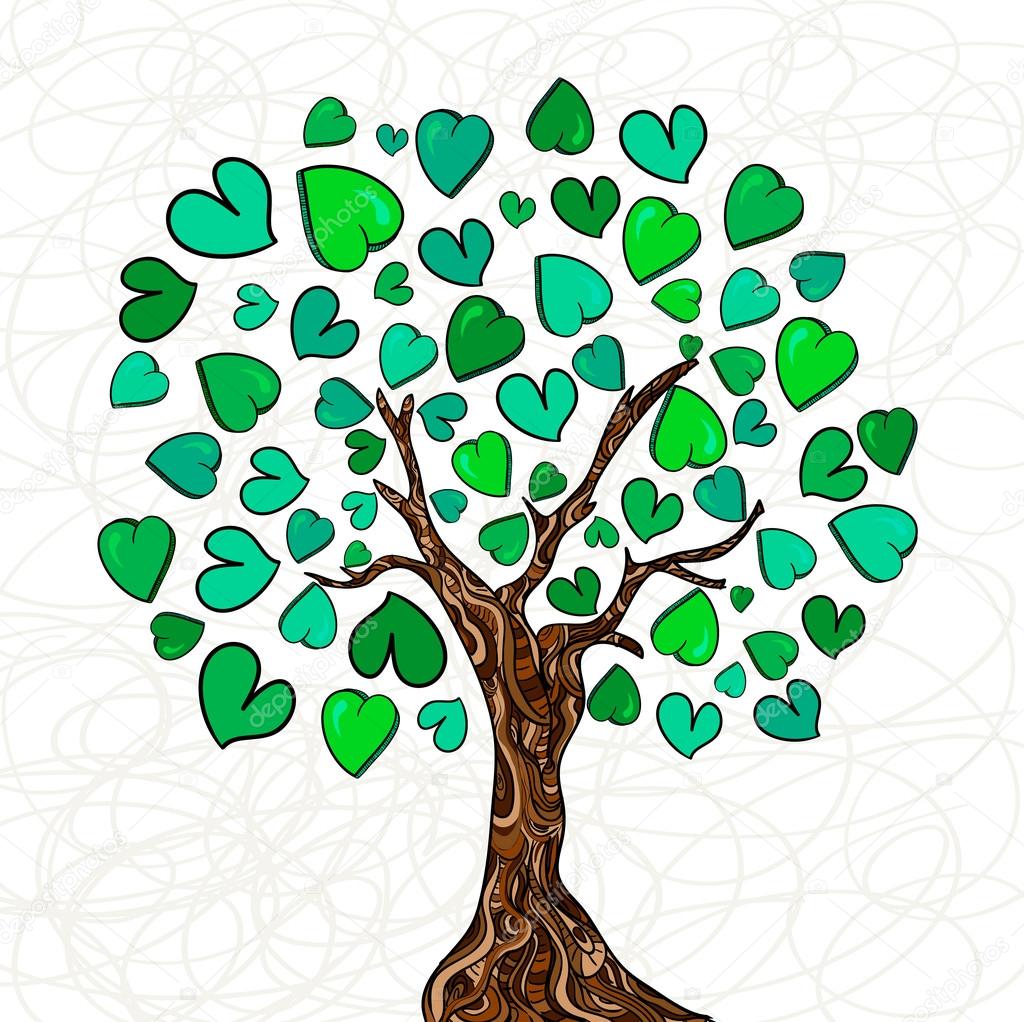 Love concept tree