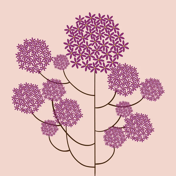 Bouquet de fleurs de printemps — Image vectorielle