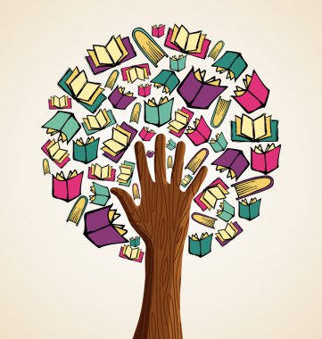 Sanat el kitap ağacı