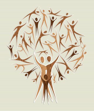 Embrace çeşitlilik ağacı seti