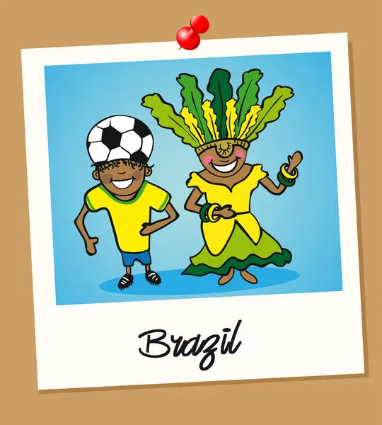 Brezilya seyahat polaroid