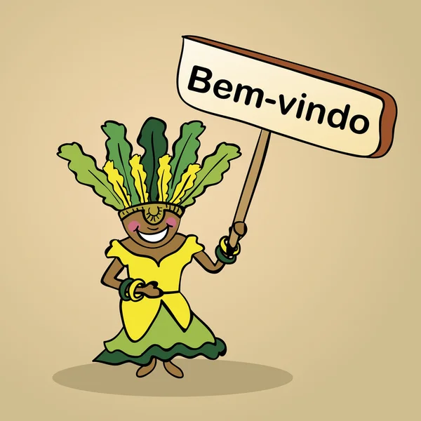 Brezilya tasarım Hoşgeldiniz