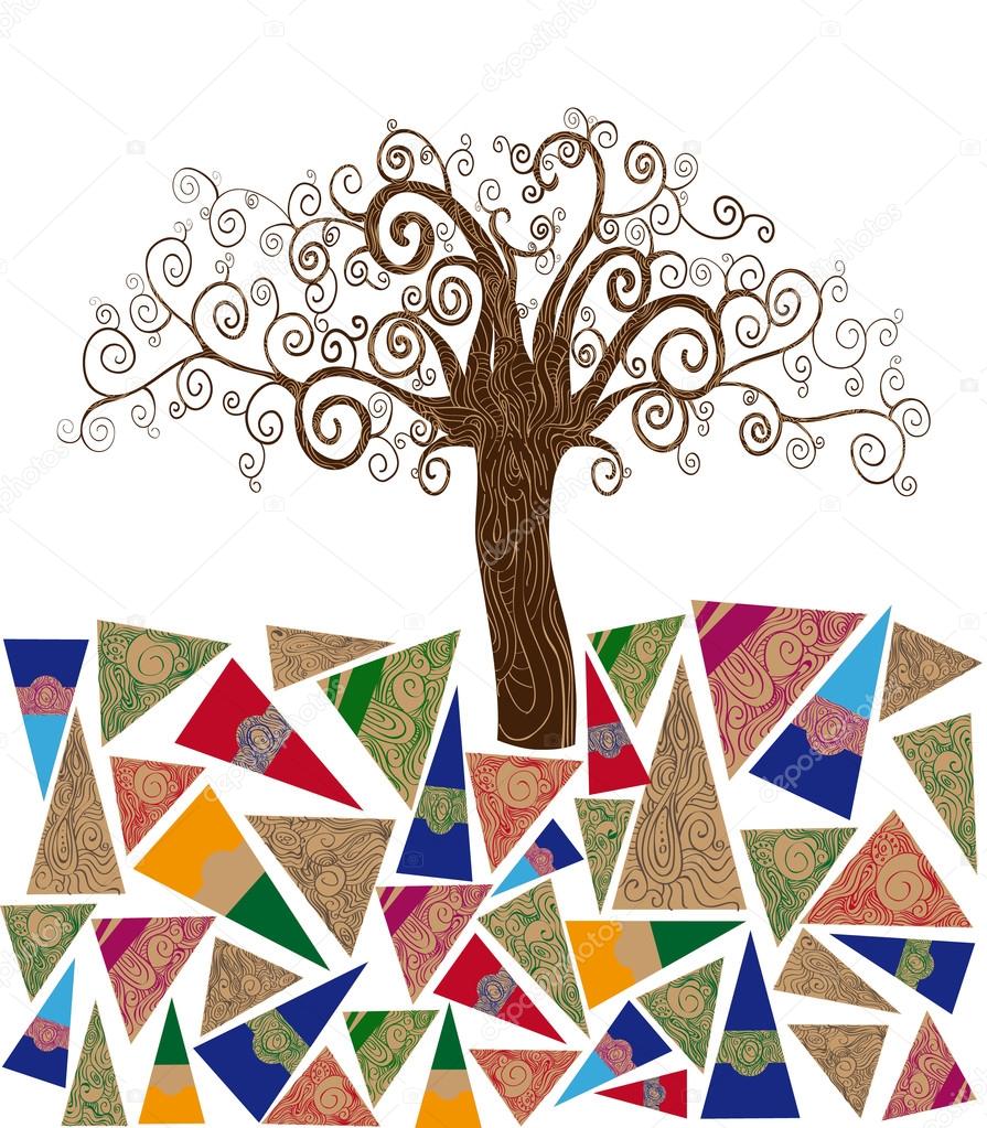 Art tree concept