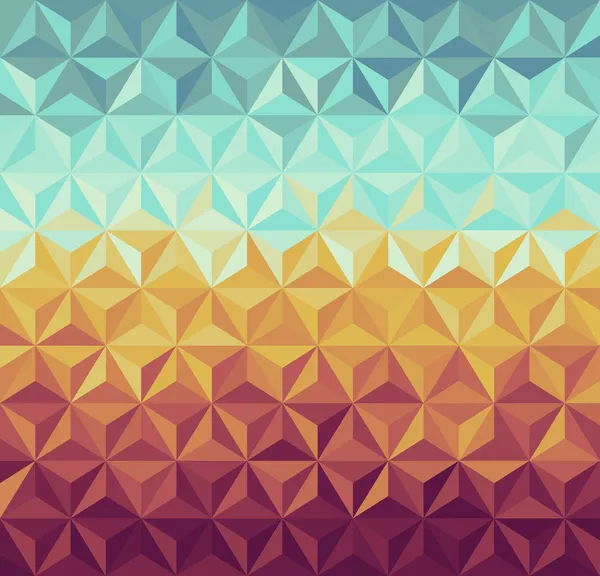 Retro hipsters geometrische patroon. — Stockvector