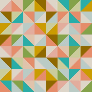 trendy retro hipster geometrik seamless modeli