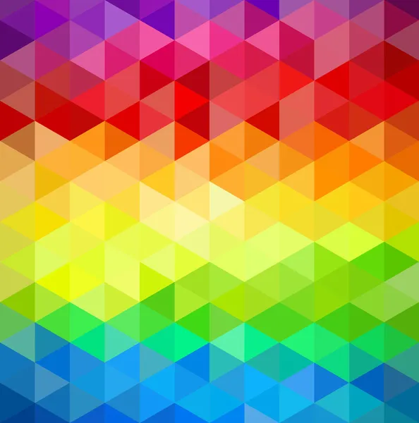 Modèle géométrique abstrait vintage coloré . — Image vectorielle