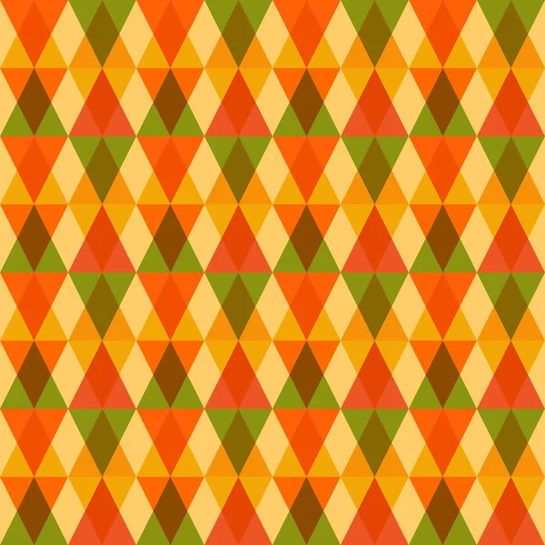Automne saison triangle tendance motif sans couture fichier EPS10 backgrou — Image vectorielle