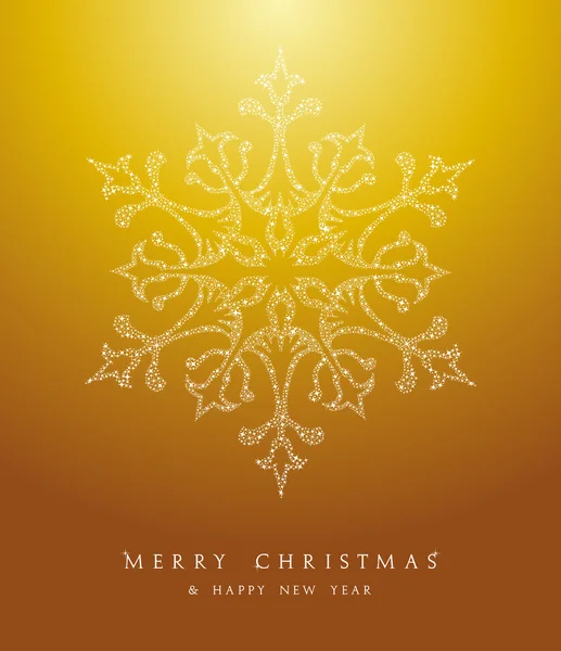 Luxury Merry Christmas snowflake background EPS10 vector file. — Stock Vector