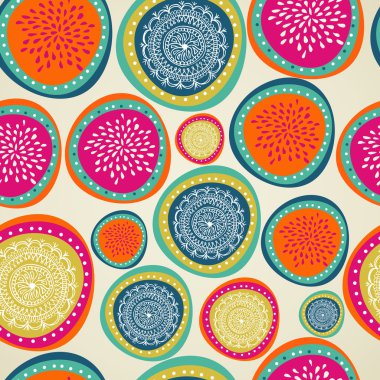 Merry christmas öğeleri renkli biblo seamless modeli.