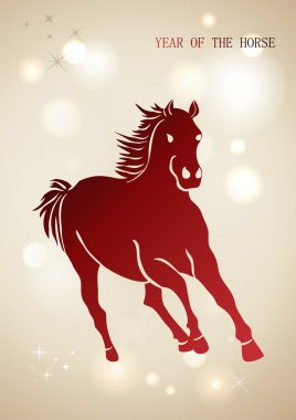 at 2014 arka plan kırmızı Çin yeni yılı