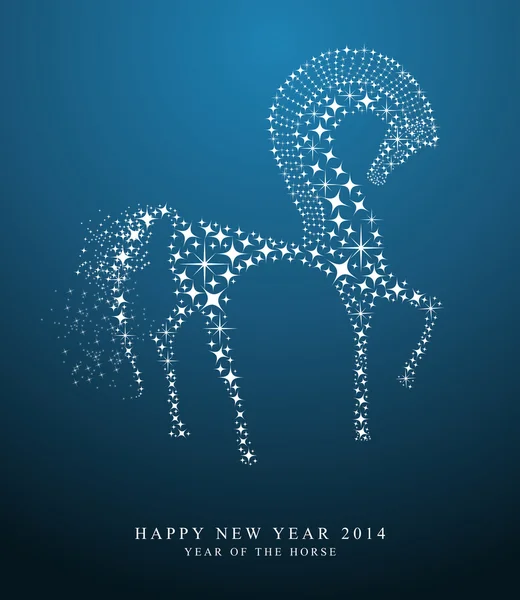 2014 kinesiska nyåret av hästen — Stock vektor