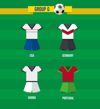 Brezilya Futbol Şampiyonası 2014 grubu g takımı